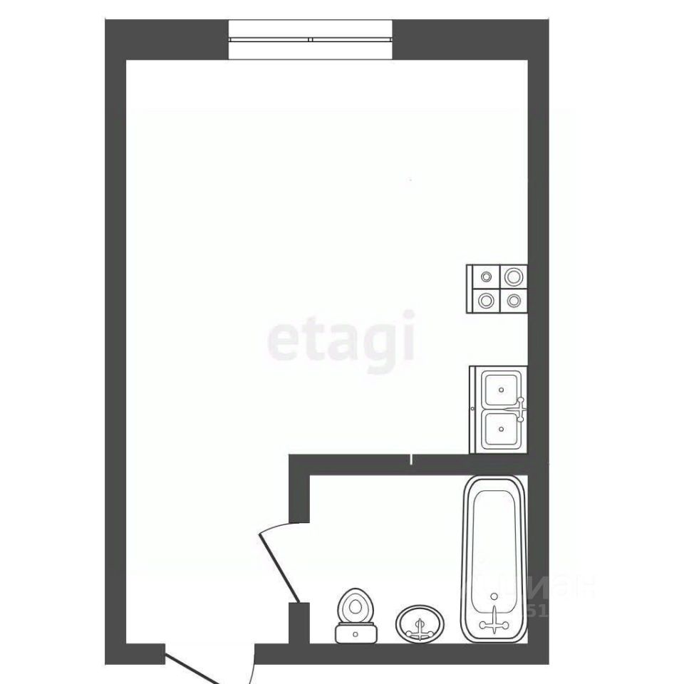 Квартира 18 м² в Новый Уренгой — миниатюра 2