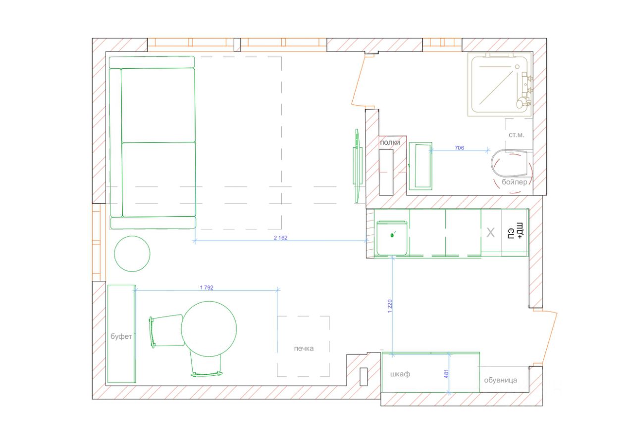 Квартира 14 м² в Мамоново — миниатюра 18
