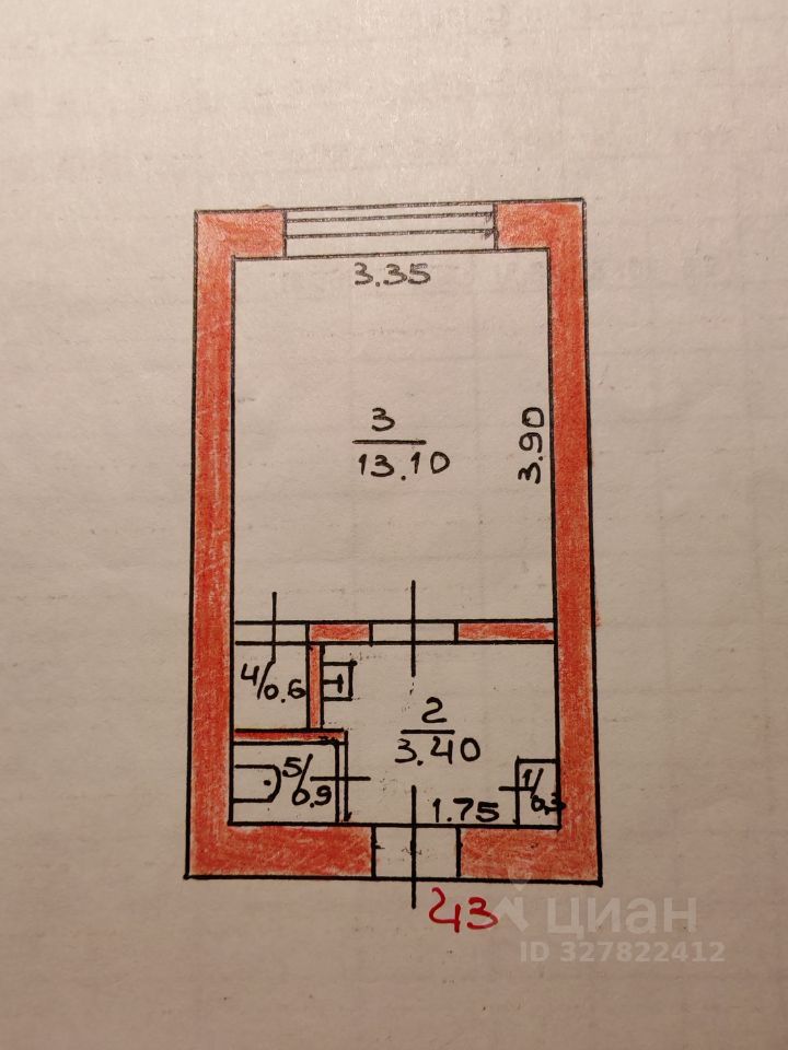 Комната 1-комн. 18 м² в Менделеевск — миниатюра 9