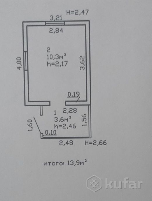 Дом 13.9 м² в Гомельский — миниатюра 3
