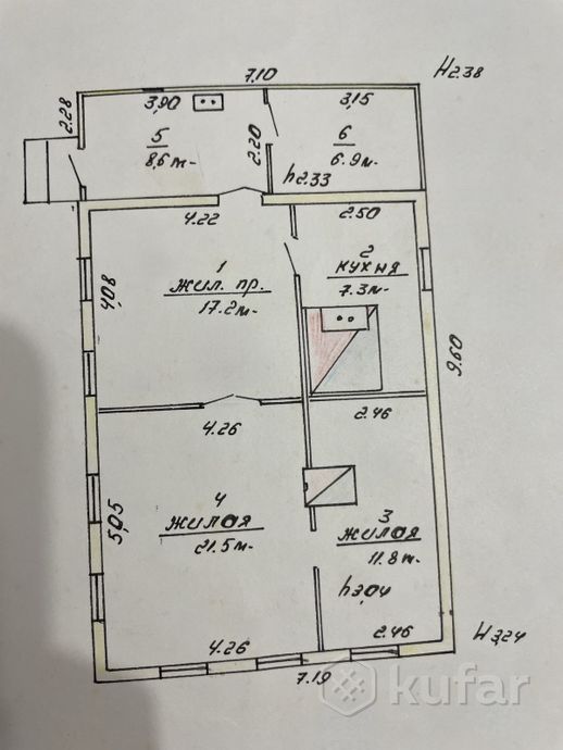 Дом 58 м² в Житьково — миниатюра 2