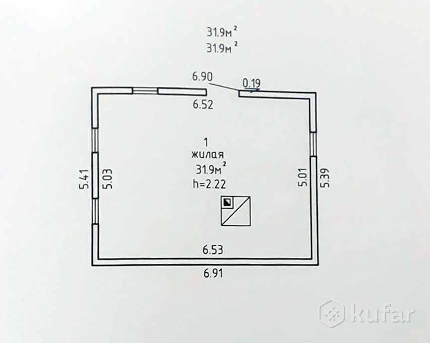Дом 31.9 м² в Сидоровичи — миниатюра 4