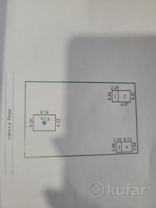 Дом 1-комн. 45.3 м² в Пуща — миниатюра 3