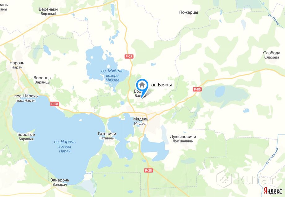 Квартира 3-комн. 70.3 м² в Мядель — миниатюра 10