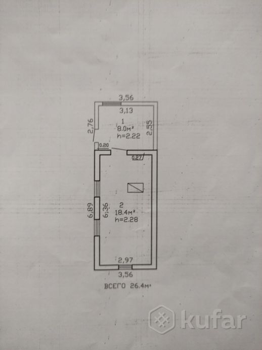 Дом 1-комн. 26 м² в Гомельский — миниатюра 2
