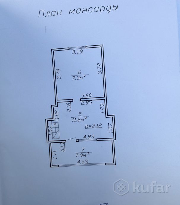 Дом 3-комн. 70 м² в Шкловский — миниатюра 12