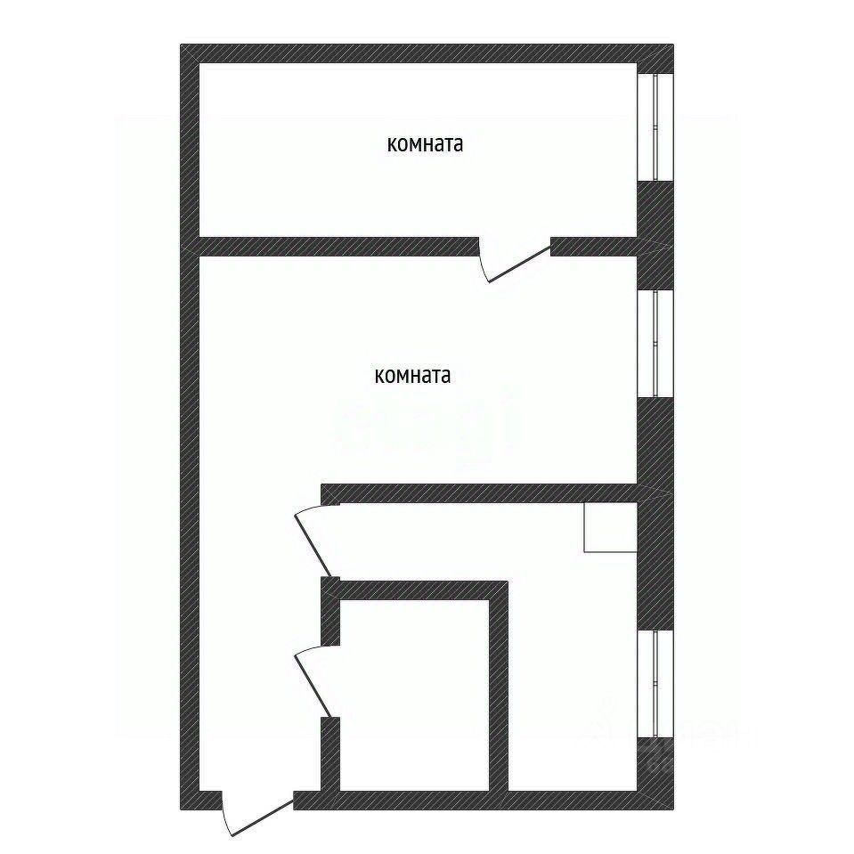 Квартира 41.7 м²