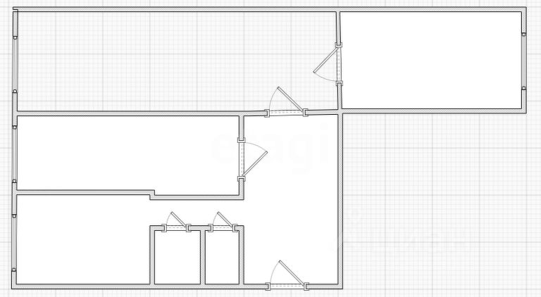 Комната 61.7 м²