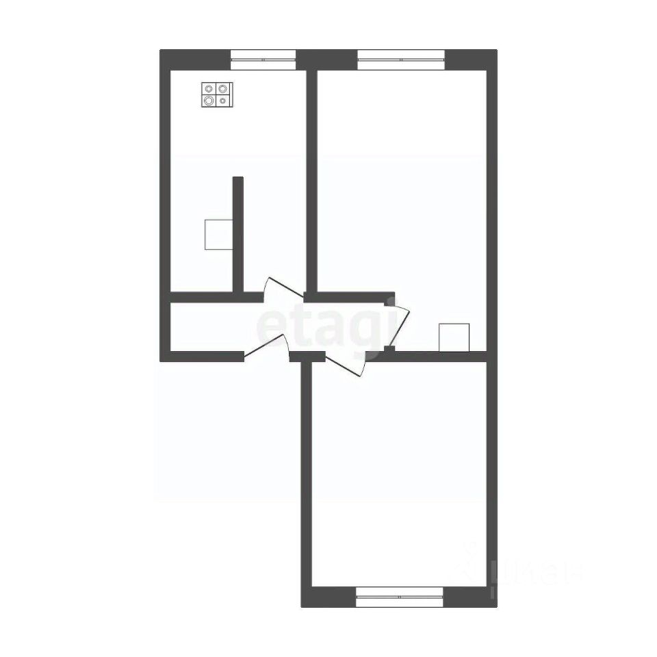 Квартира 41 м²