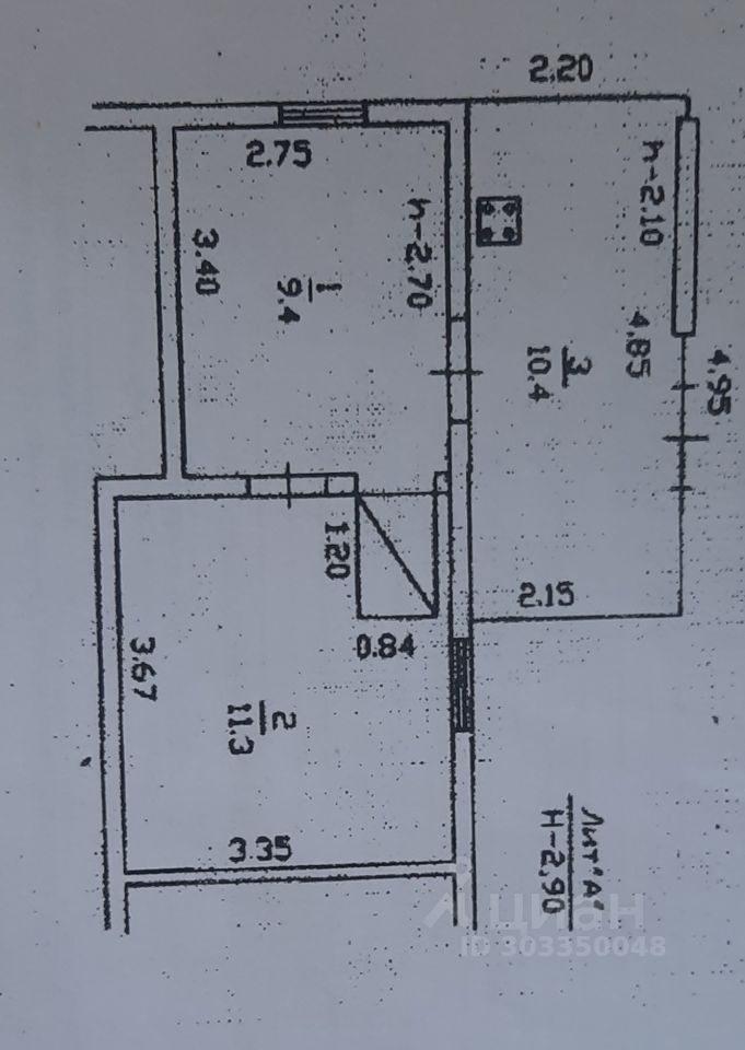 Квартира 31 м²
