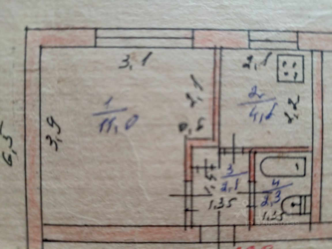 Комната 20.2 м²