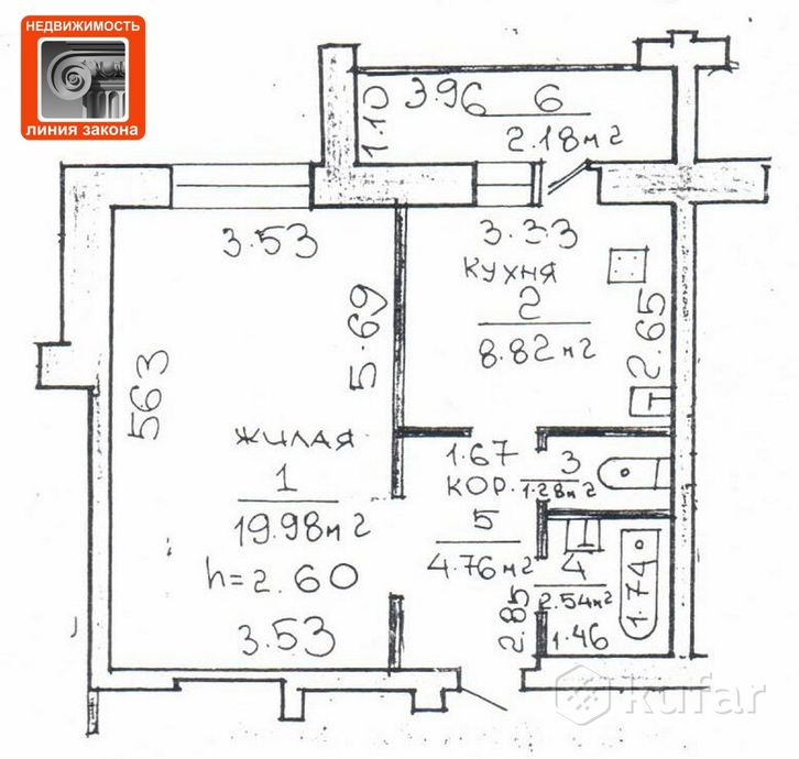 Квартира 37.78 м²