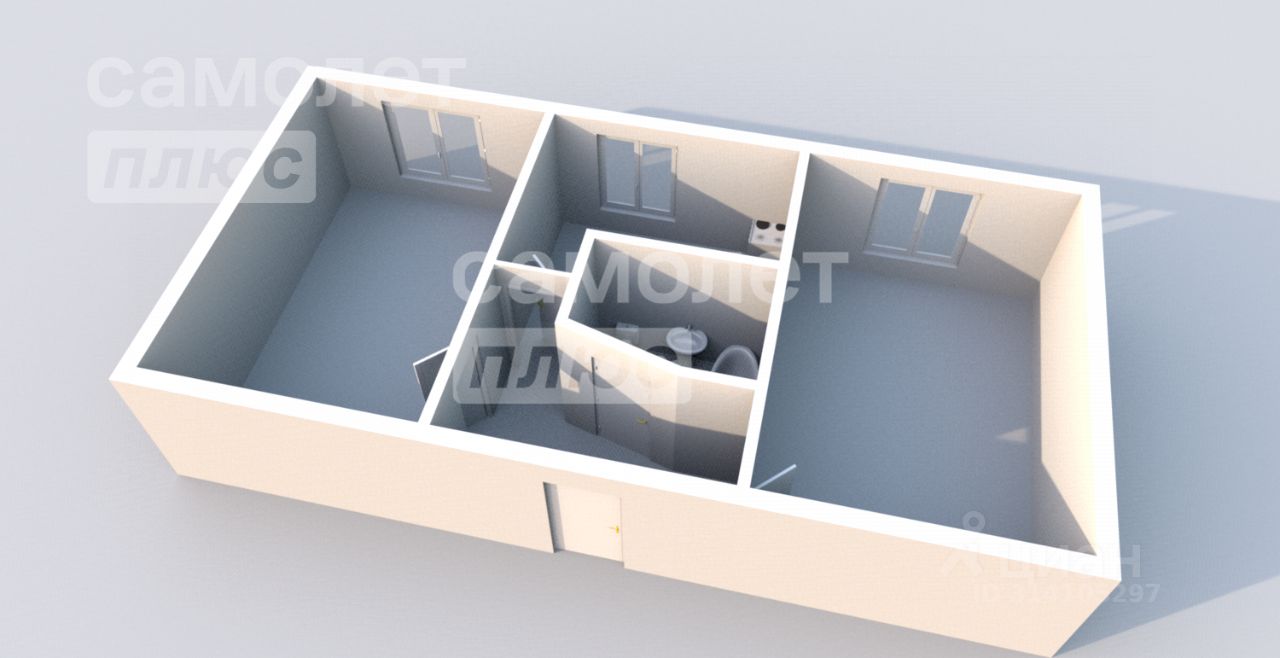 Квартира 2-комн. 42.8 м² за 680 000 ₽ в Сурск — фото 2