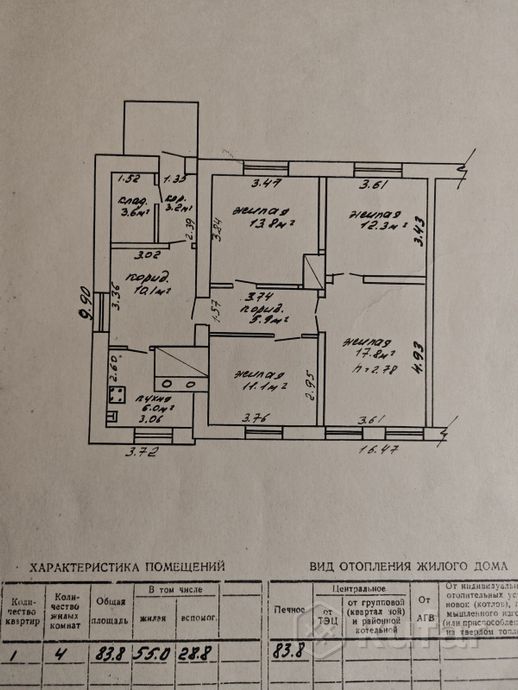 Дом 4-комн. 83.8 м² за 1 005 940 ₽ в Октябрьский — фото 3