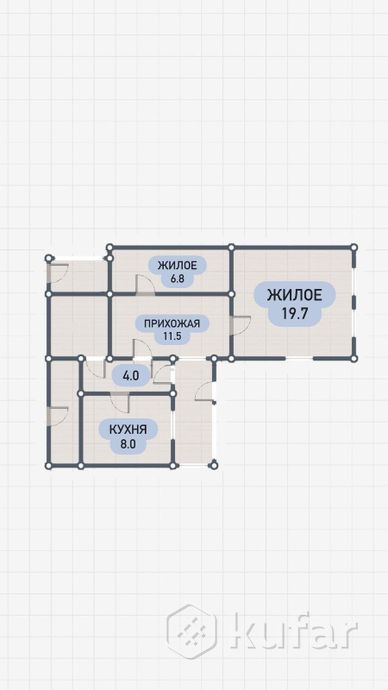 Дом 68.2 м² за 484 342 ₽ в Комаровка — фото 2