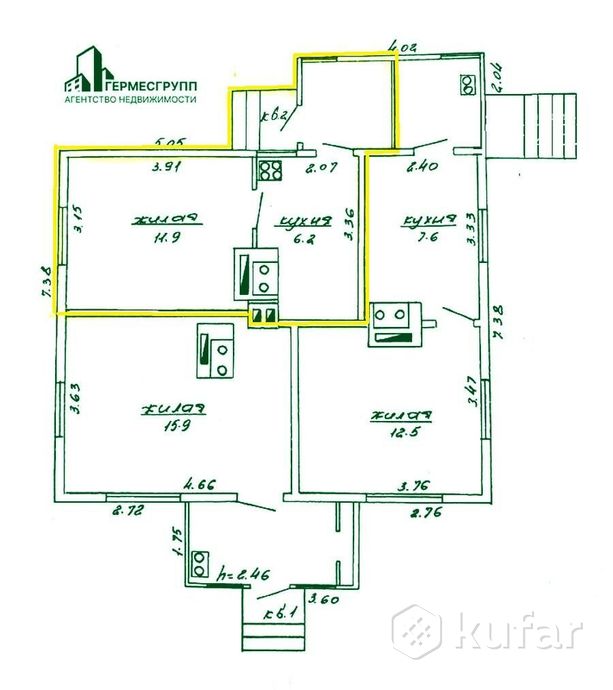 Дом 18.1 м² за 365 119 ₽ в Лида — фото 2