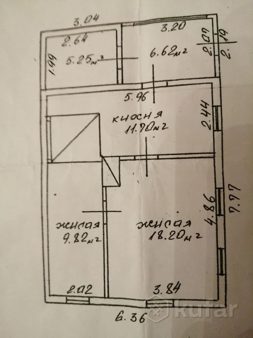 Дом 2-комн. 50 м² за 290 730 ₽ в Ельск — фото 3
