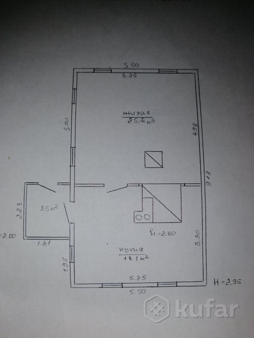 Дом 2-комн. 43.7 м² за 335 313 ₽ в Коньки — фото 2