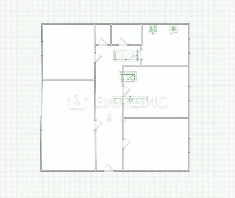 Комната 74.3 м² в Пенза — фото 2 из 8