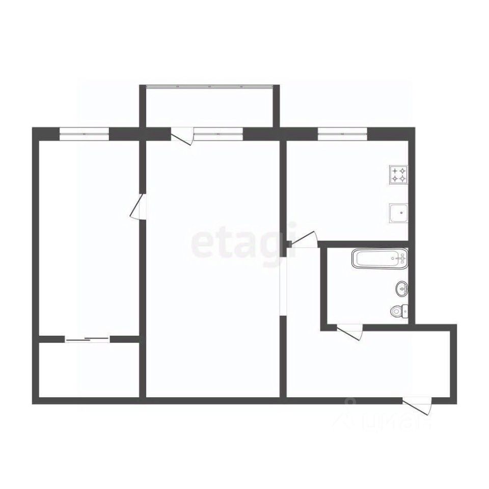 Комната 2-комн. 36.1 м² в ст-ца Духовская — фото 2 из 12
