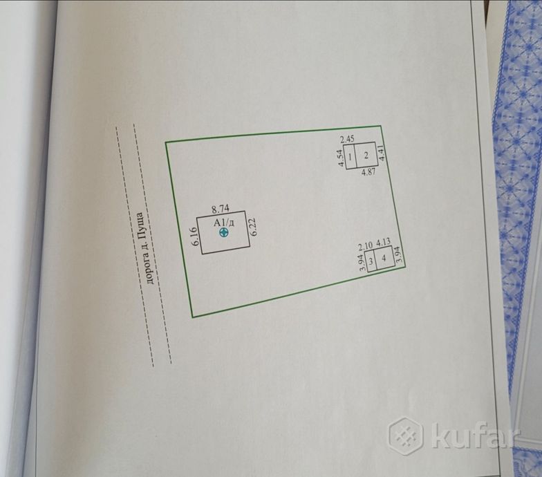 Дом 1-комн. 45.3 м² в Пуща — фото 1 из 4